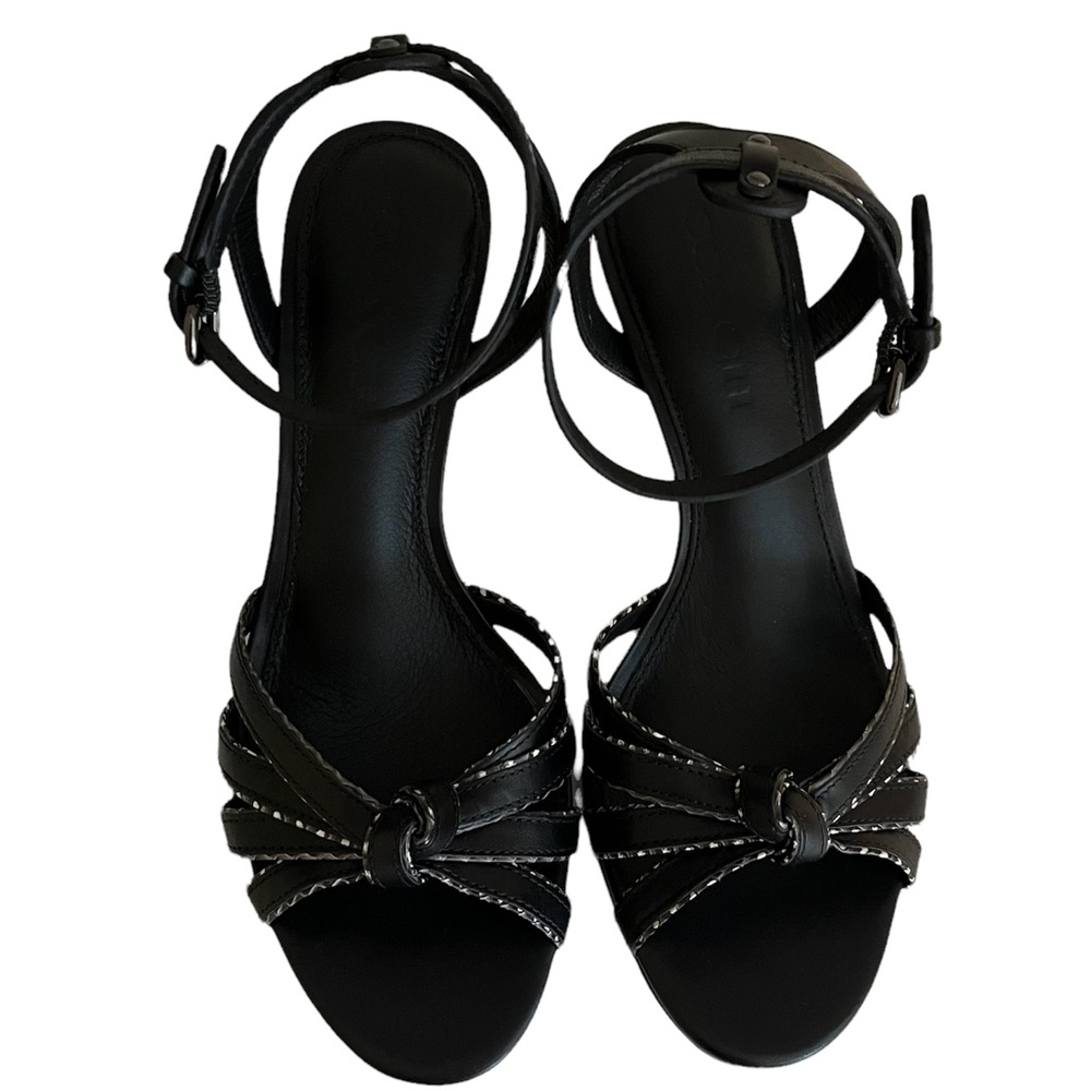 Coach Black Strappy Sandals - Picture 3 of 8